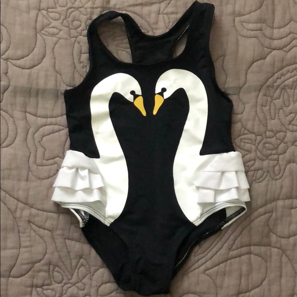 Swan Bathing Suit